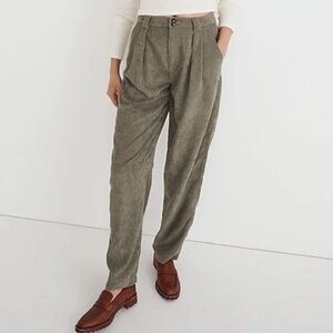 NWT Madewell High Rise Tapered Pants
